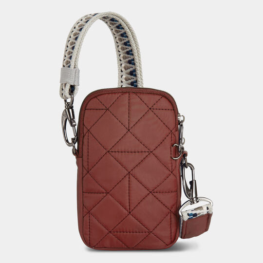 Travelon Anti-Theft Boho 2 Compartment Phone Crossbody