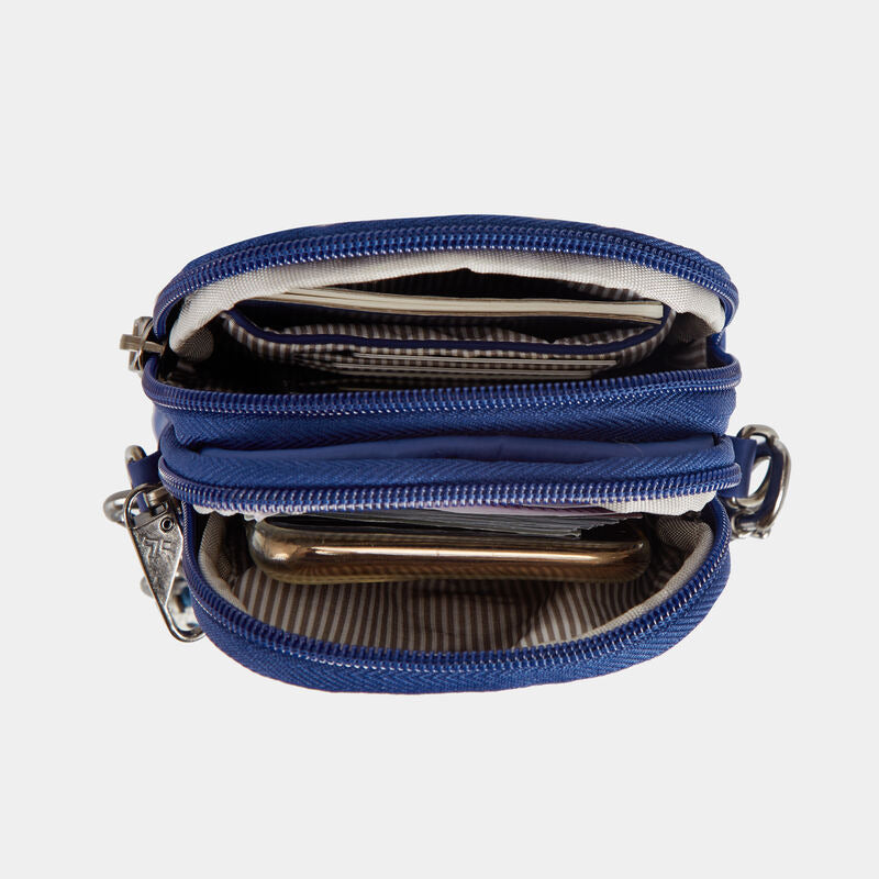 Travelon Anti-Theft Boho 2 Compartment Phone Crossbody