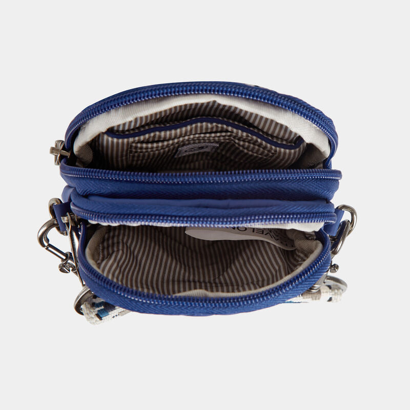 Travelon Anti-Theft Boho 2 Compartment Phone Crossbody