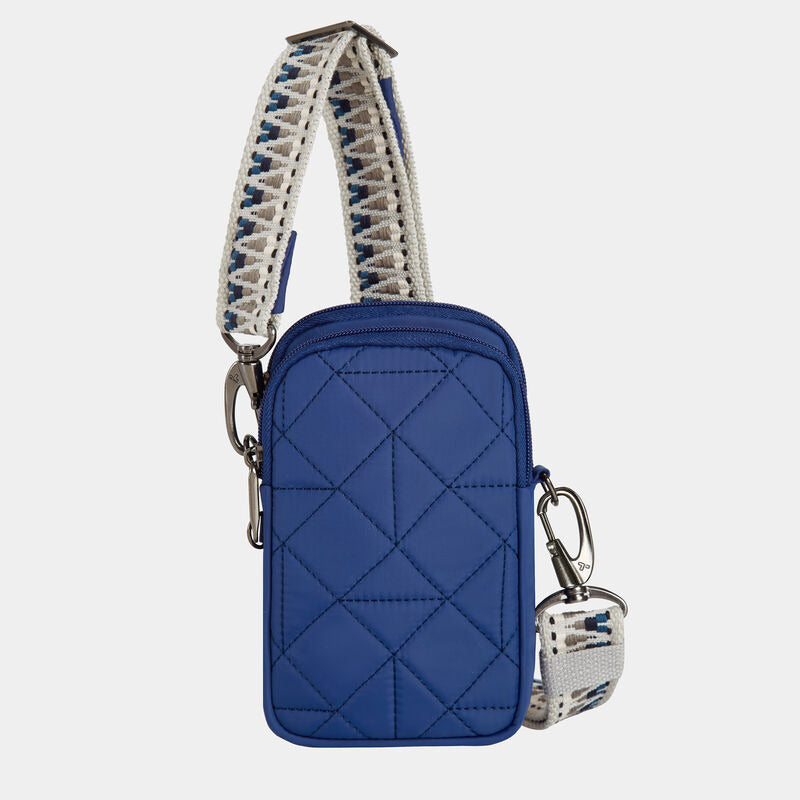 Travelon Anti-Theft Boho 2 Compartment Phone Crossbody