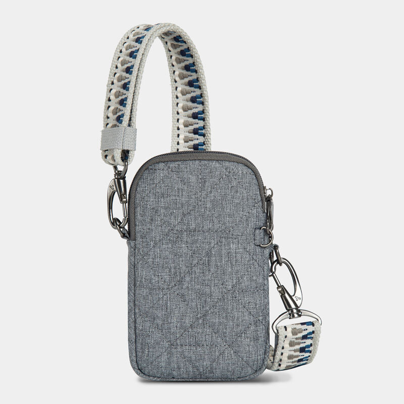 Travelon Anti-Theft Boho 2 Compartment Phone Crossbody