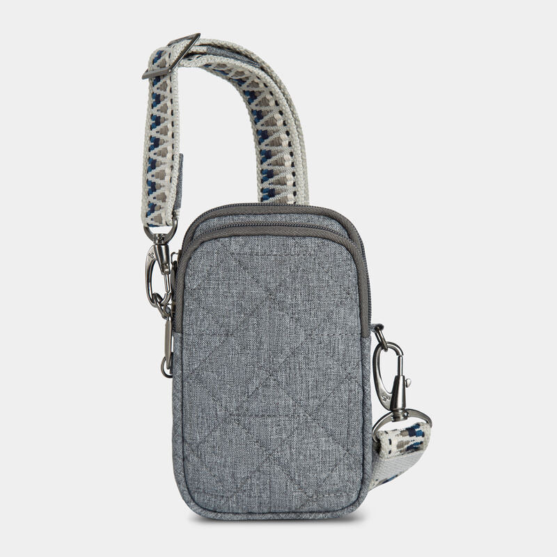 Travelon Anti-Theft Boho 2 Compartment Phone Crossbody