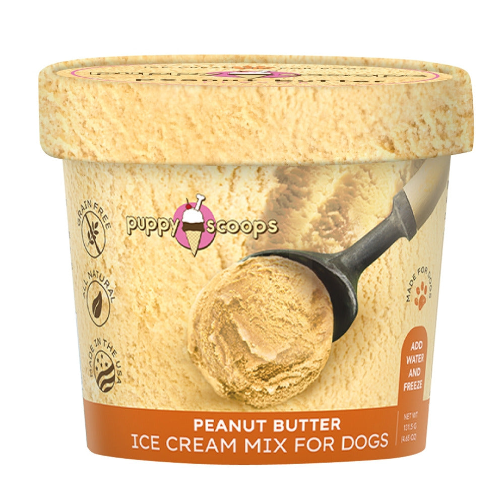 Puppy Cake Puppy Scoops Ice Cream Mix - Peanut Butter, Cup Size, 2.32 oz