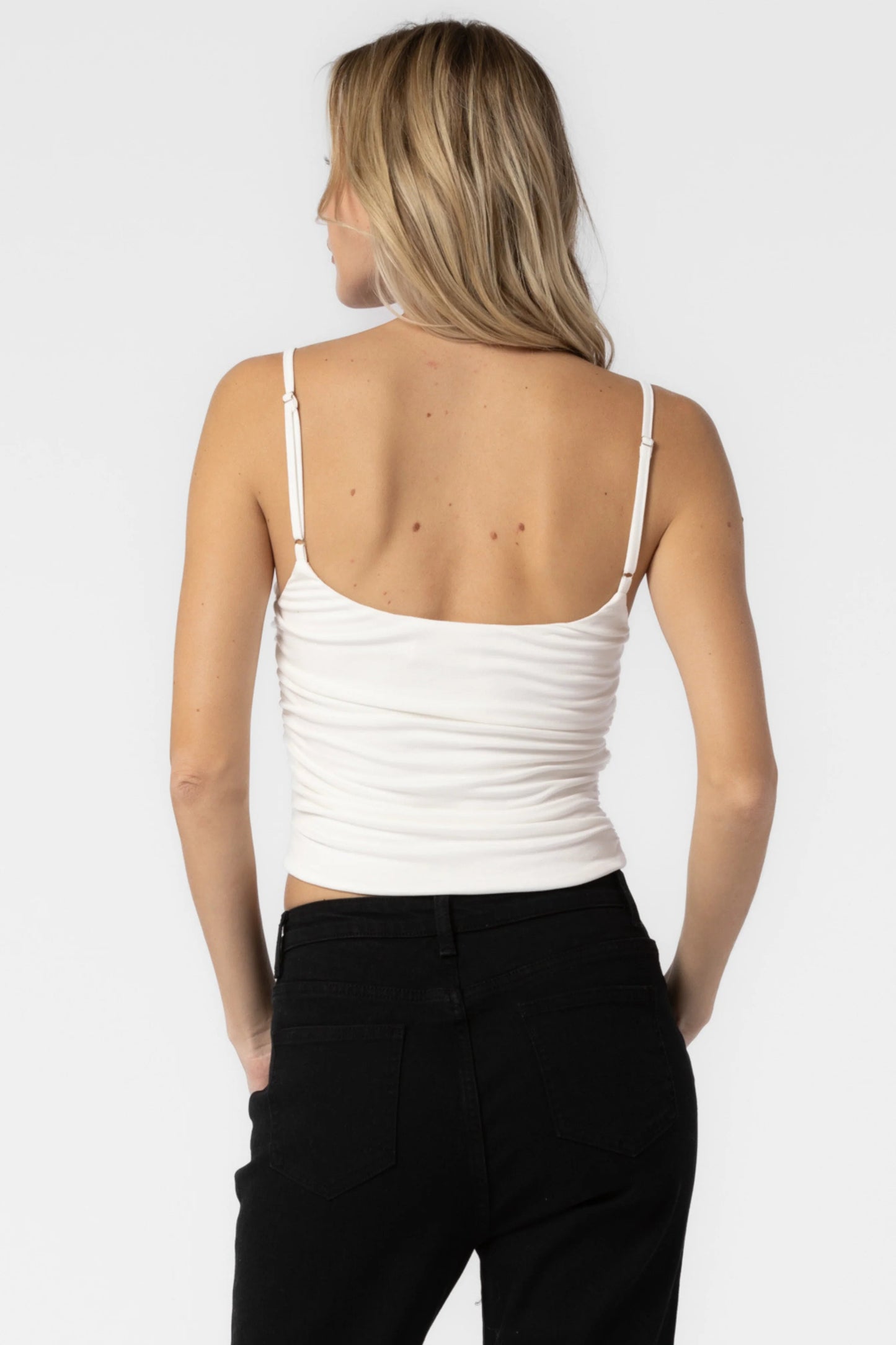 Ruby & Jenna Women's Wire Trim Cami Top