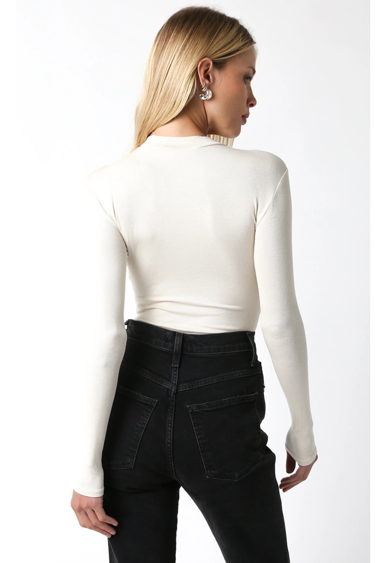 Ruby & Jenna Women's Longsleeve Bodysuit