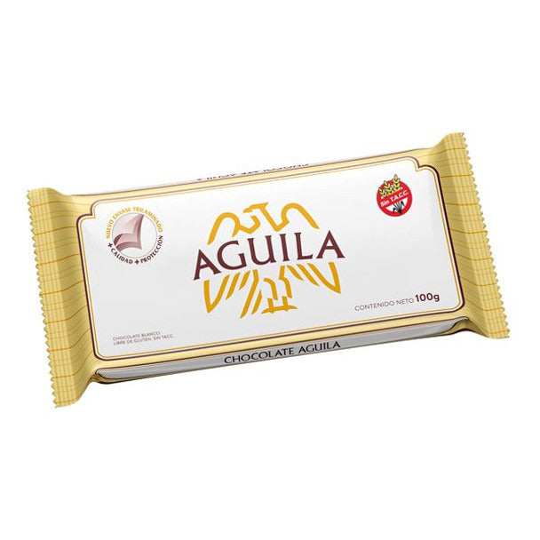 Pampa Direct Águila White Chocolate Bar, 100 g / 3.5 oz bar