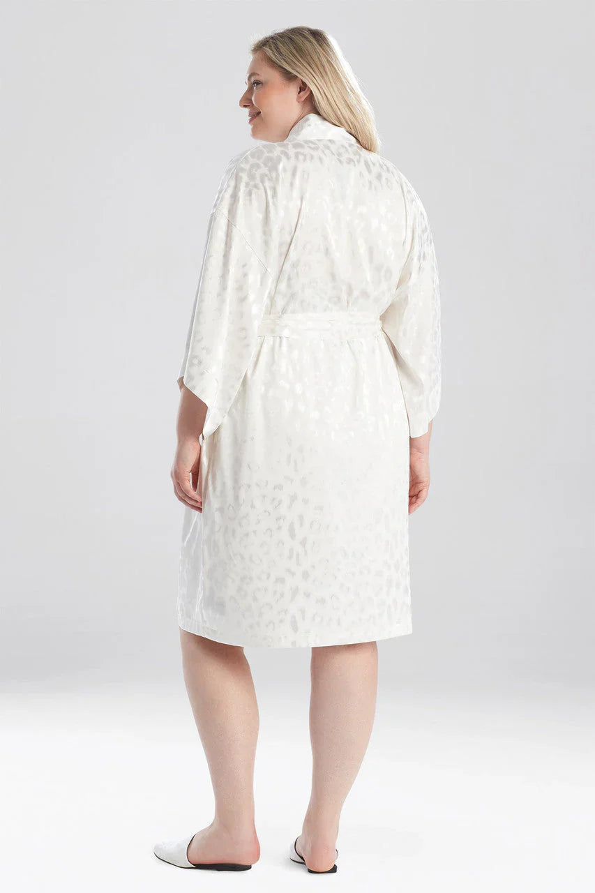 Natori Decadence Long Wrap - warm white