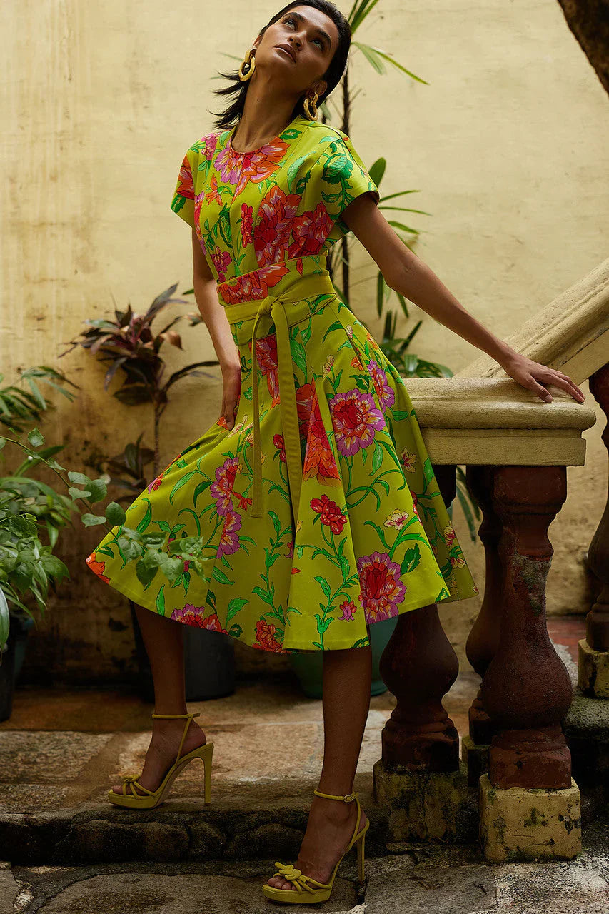 Natori Chizu Suede Knotted Bow Platform Heel - Doe