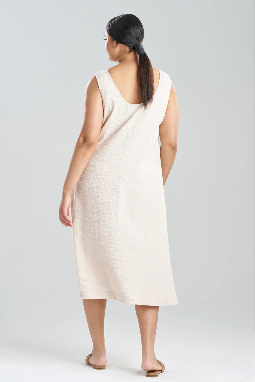 Natori Onsen Tank Slip Dress - Sand Dune