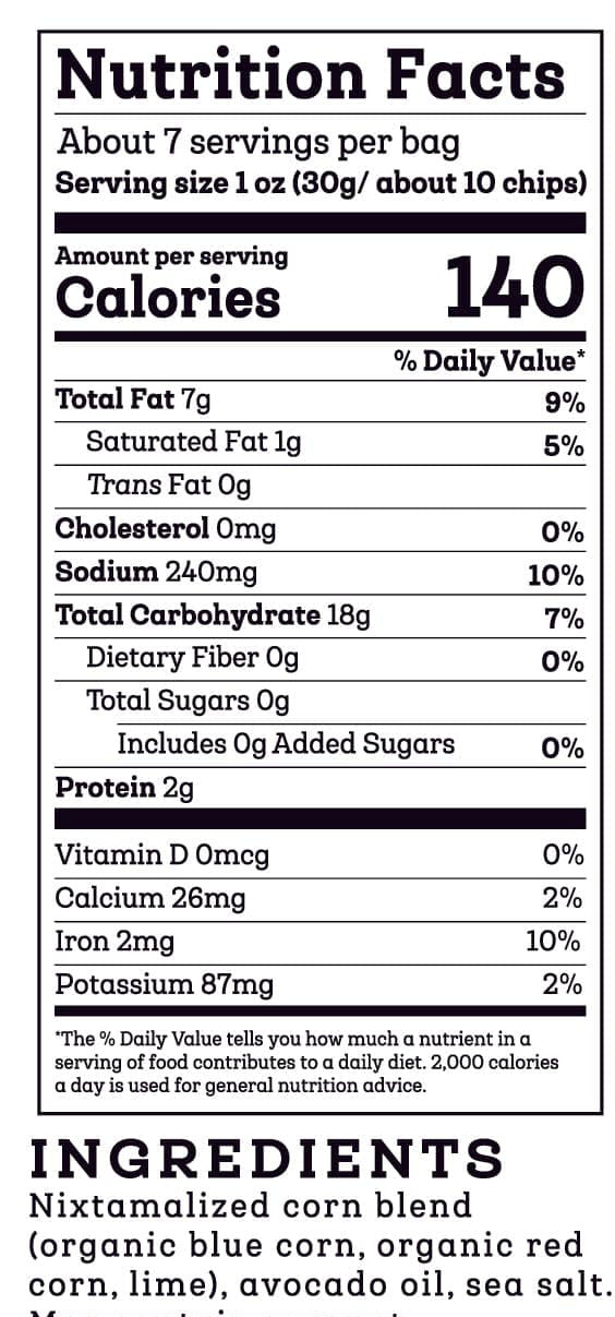 Siete Foods Maíz Totopos Corn Tortilla Chips Mix - 6 Bags
