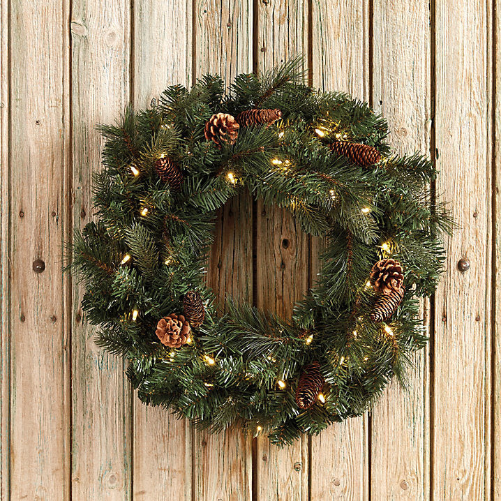 Ballard Designs Ballard Classic Prelit Wreath