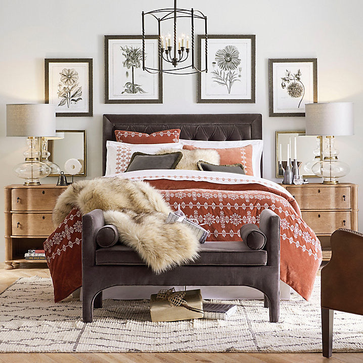 Ballard Designs Lush Faux Fur Throw