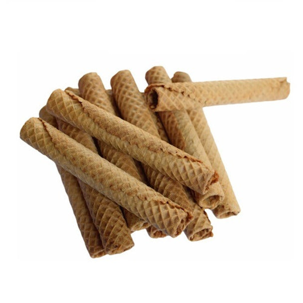 Pampa Direct La Amistad Barquillos Cubanitos Cortos Obleas Para Rellenar Classic Barquillos Wafer Cookies Ideal with Dulce de Leche Filling, 150 g / 5.3 oz bag
