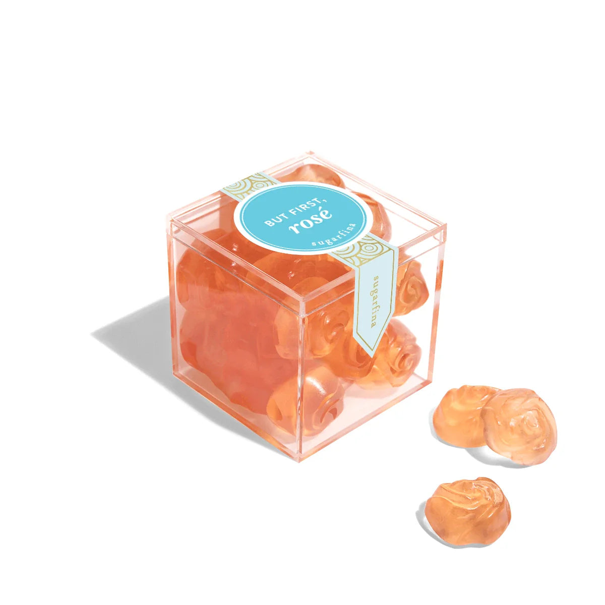 Sugarfina But First, Rosé Roses Gummy - Taster Packet
