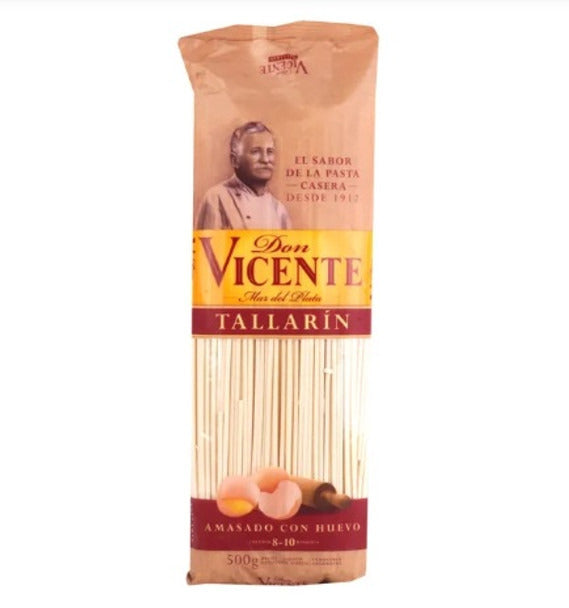 Pampa Direct Don Vicente Tallarines Noodles Pasta, 500 g / 1.1 lb (pack of 3)