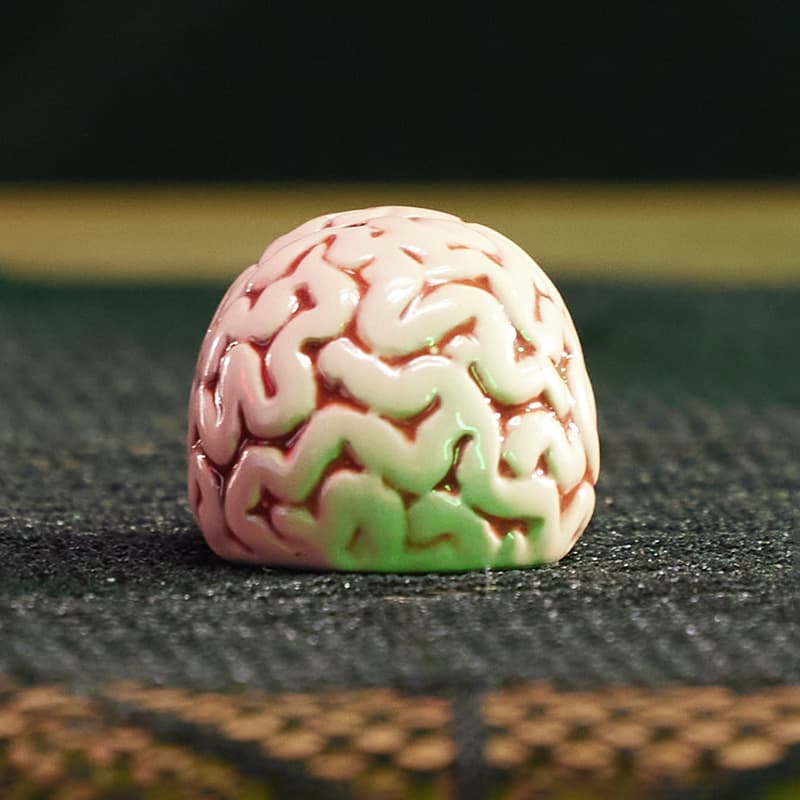 Cracker Barrel Brain Mini Pepper Shaker