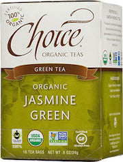 Sun Organic Farm Organic Green Tea, Jasmine Blossoms