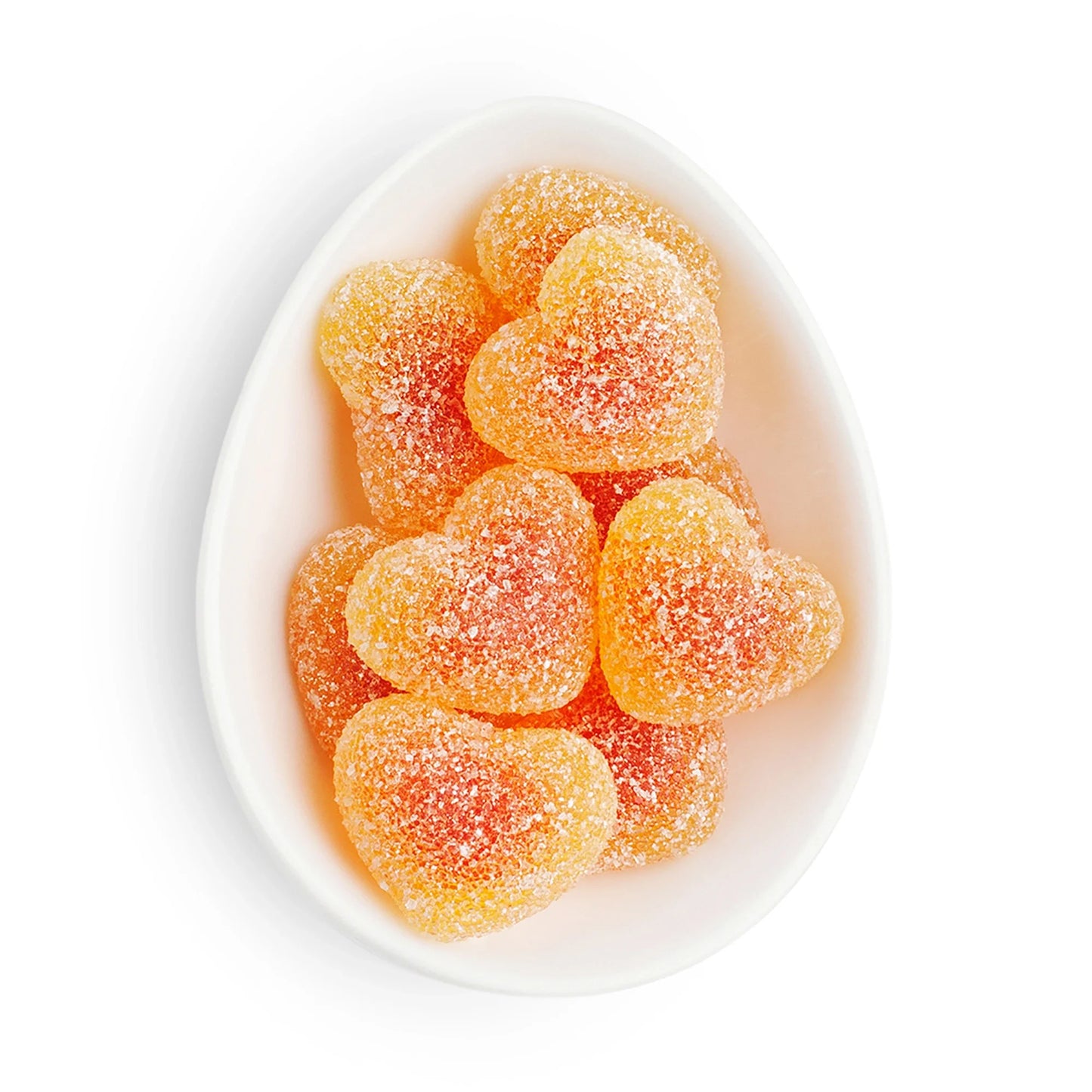 Sugarfina Peach Bellini Gummy Hearts - 2.5 LB Bulk Bag