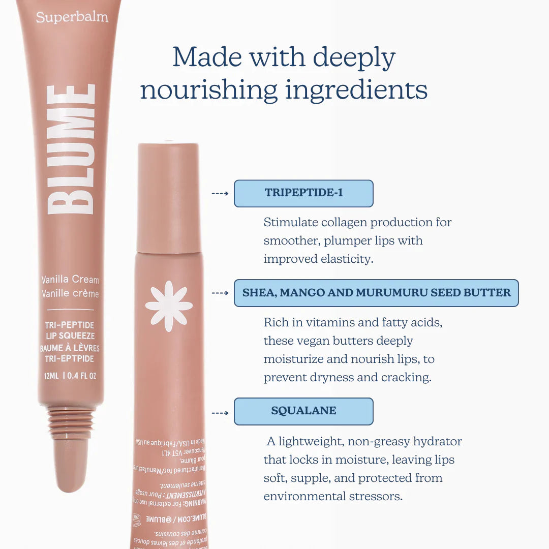 Blume Superbalm Duo: Vanilla & Toffee