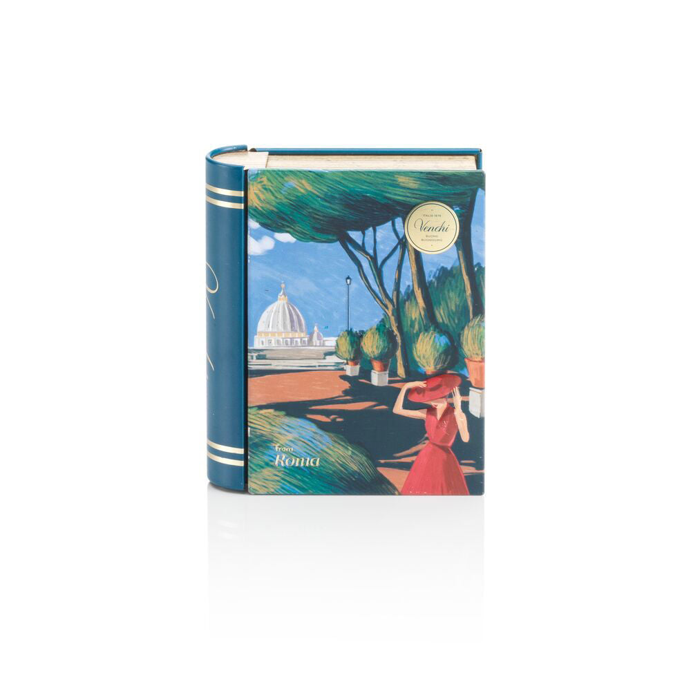 Venchi Rome Mini Book with Assorted Milk Chocolates 4.40 oz