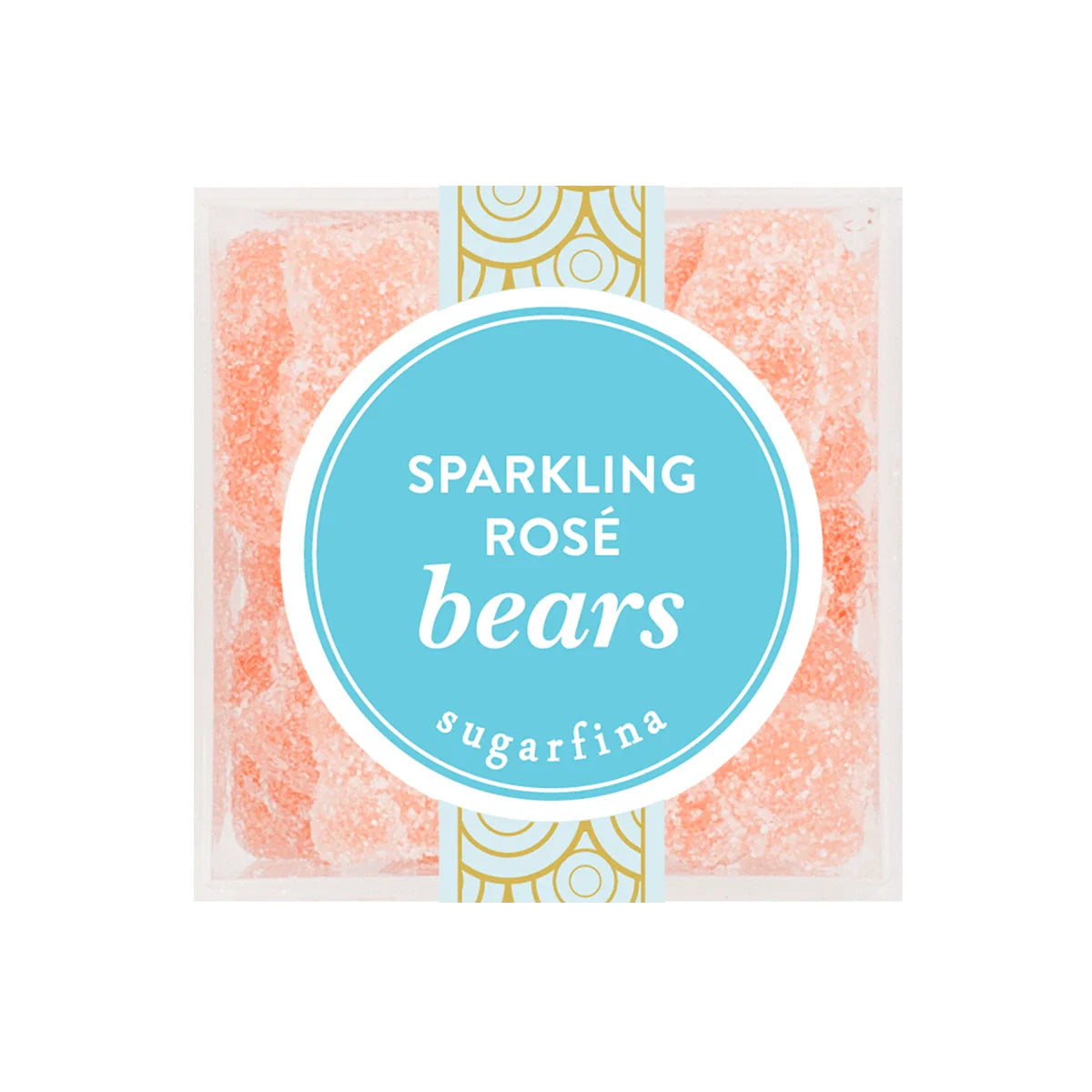 Sugarfina Sparkling Rosé Bears Gummy - Candy Cube