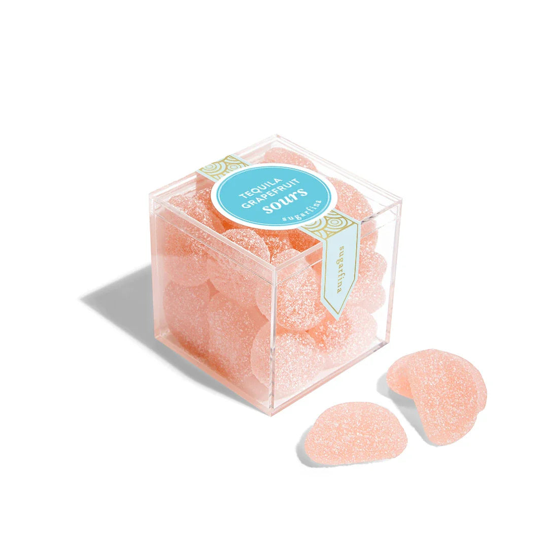 Sugarfina Tequila Grapefruit Sours Gummy - Candy Cube