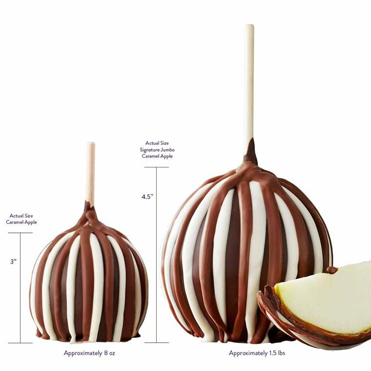 Mrs Prindables Triple Chocolate Sweet Spring Jumbo Caramel Apple