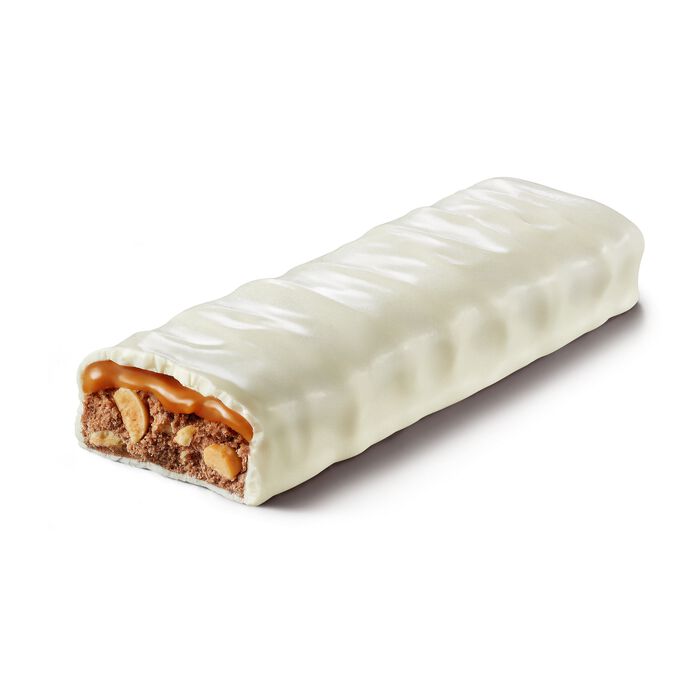 ZERO White Fudge, Caramel, Peanut and Almond Nougat Candy Bars, 1.85 oz (24 Count)