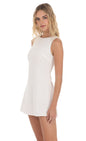 Lucy In The Sky High Neck Dress in White