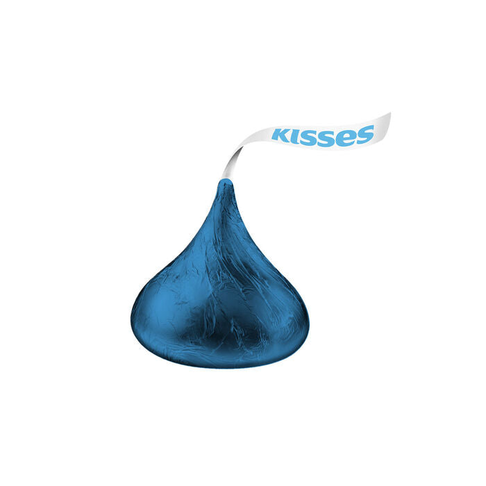 HERSHEY'S KISSES Milk Chocolates in Dark Blue Foils - 66.7oz 66.7oz Candy Bag