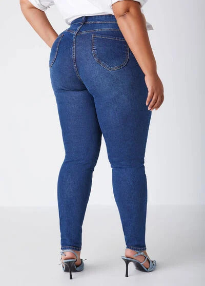 Ashley Stewart Fearless High Rise Skinny Jeans