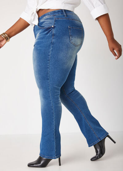 Ashley Stewart High Rise Bootcut Jeans(X2)