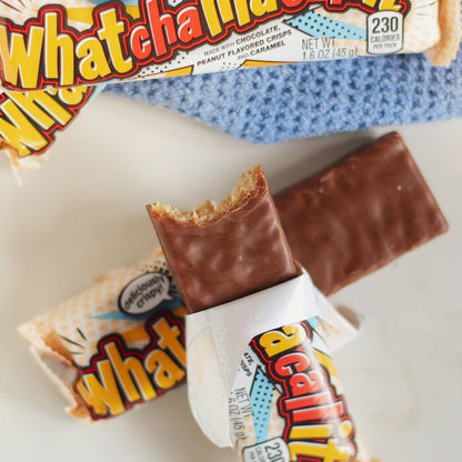 WHATCHAMACALLIT Chocolate, Caramel, and Peanut Crisps Candy Bars, 1.6 oz (36 Count)