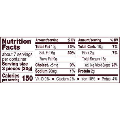 HERSHEY'S NUGGETS Truffles Dark Chocolate 7.7oz Candy Bag