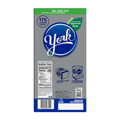 YORK Dark Chocolate Peppermint Patties Candy Bulk Box, 84 oz