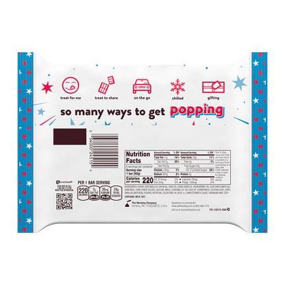 HERSHEY'S White Creme With Sprinkles and Popping Candy Standard Bar 1.88 oz. 6-Pack 9 oz.