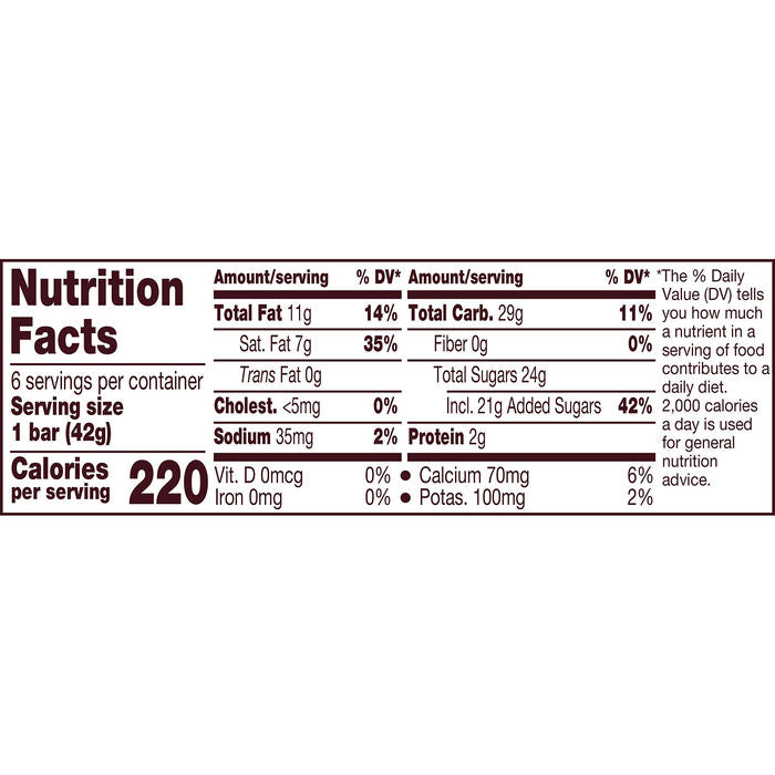 HERSHEY'S White Creme With Sprinkles and Popping Candy Standard Bar 1.88 oz. 6-Pack 9 oz.