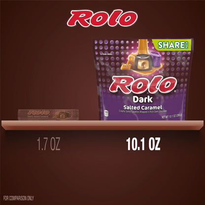 ROLO Salted Caramel Dark Chocolate Candy Bag 10.1 oz Candy Bag