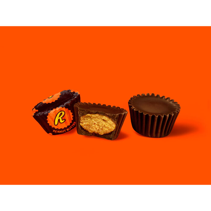 REESES Dark Chocolate Peanut Butter Miniature Cups 10.2 oz Candy Bag