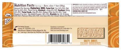 HERSHEY ICE CREAM SHOPPE Salted Caramel Standard Bar 1.38oz