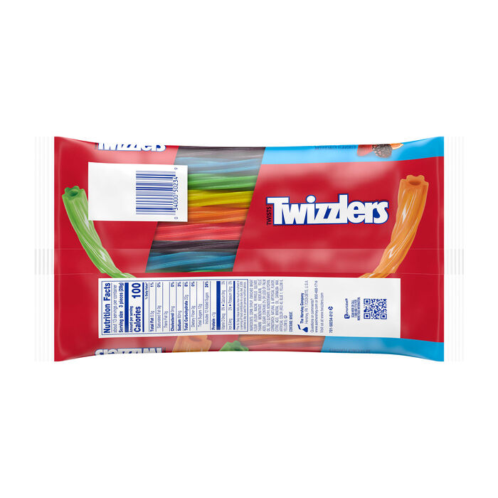 TWIZZLERS Rainbow Twists 12.4oz Candy Bag