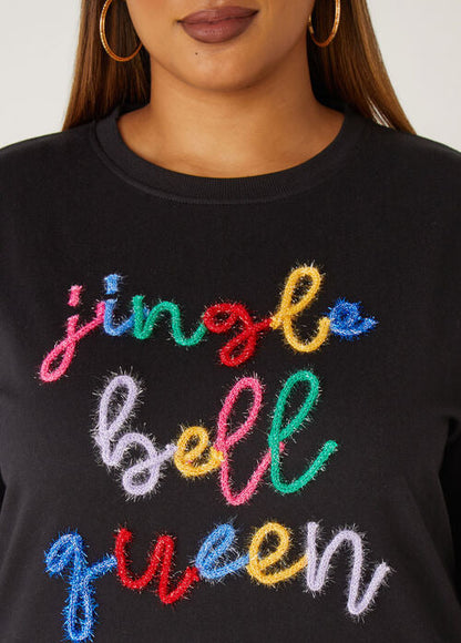 Ashley Stewart Jingle Bell Queen Sweatshirt (x2)