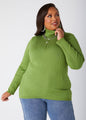 Ashley Stewart Ribbed Turtleneck Sweater (x2)