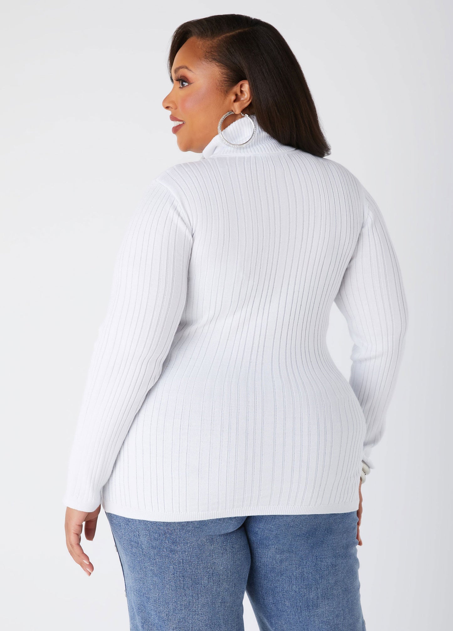 Ashley Stewart Pullover Turtleneck Sweater (x2)