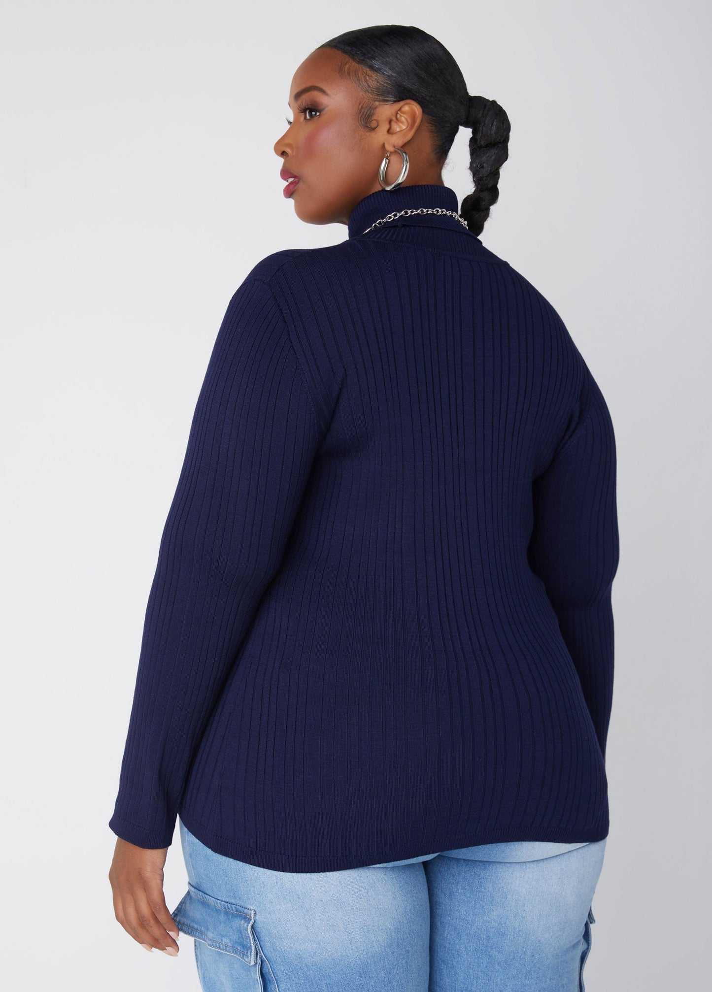 Ashley Stewart Pullover Turtleneck Sweater (x2)