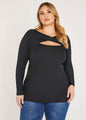 Ashley Stewart Twisted Cutout Sweater (x2)