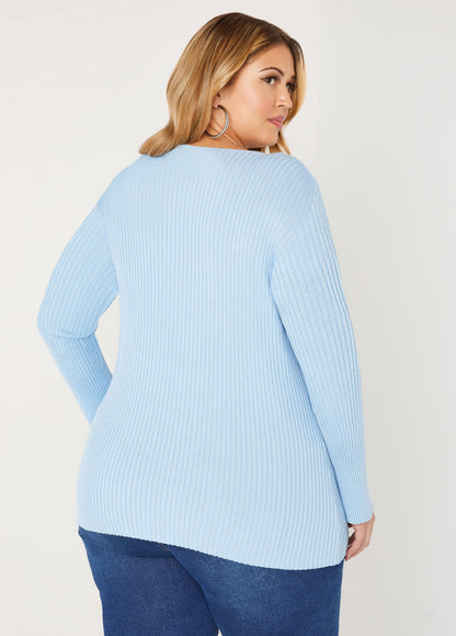 Ashley Stewart Twisted Cutout Sweater (x2)