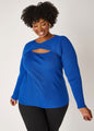 Ashley Stewart Twisted Cutout Sweater (x2)