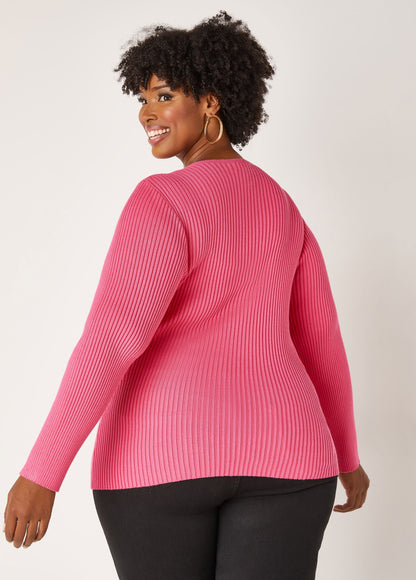 Ashley Stewart Twisted Cutout Sweater (x2)