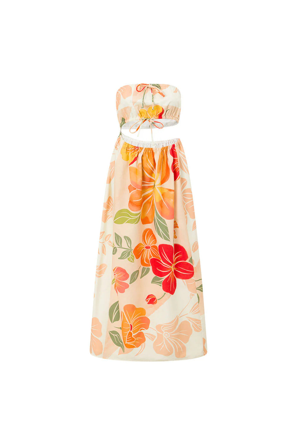 Sabo Skirt Fei Dress - Petal Scarf